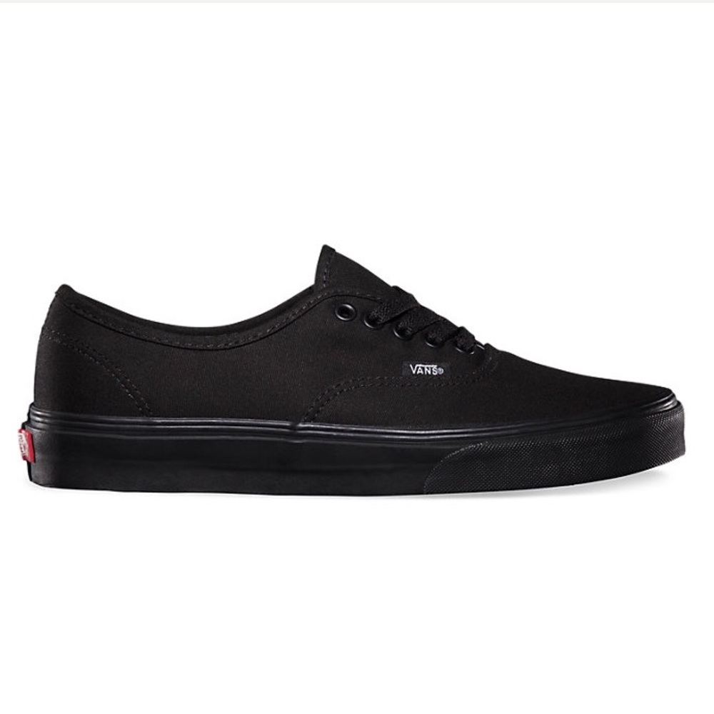 Vans All Black Authentic Sneakers/Shoes WOMENS 7.5